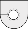 UT | Split U-Shaped Cable Grommet- for Cables with Connectors, Tool-Less Assembly / up to IP54 - 56005 - icotek Corp