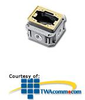 Hubbell Rectangular Metallic Deep Cast Iron Floor Box - B243641 - TelephoneStuff.com