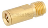 SMA Female (Jack) to MMBX Jack Snap-On Adapter With Female (Jack) Center Contact, Gold Plated Brass Copper Body, High Temp, 1.08 VSWR - FMAD1063 - Fairview Microwave Inc.