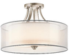 Semi-Flush Mts.-Drum Shade - 391896 - Light Center (The)