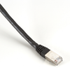 CAT6 400-MHz Solid Ethernet Patch Cable F/UTP CMP Molded BK 15-ft. -- EVNSL0273BK-0015