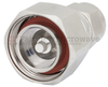 Low PIM N Male (Plug) to 7/16 DIN Male (Plug) Adapter, Tri-Metal Plated Brass Body, High Temp, 1.3 VSWR - FMAD1037 - Fairview Microwave Inc.