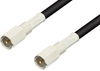 FME Plug to FME Plug Cable 48 Inch Length Using RG58 Coax, RoHS - PE35953LF-48 - Pasternack