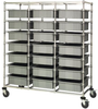 Cart, Triple Bay, 21Bins, Gry; No. Of Bins Quantum Storage - 44AC4347 - Newark, An Avnet Company