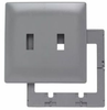 Standard Wall Plate - SWP2-GRY - Legrand - Pass & Seymour