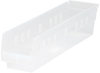 Economy 4 Shelf Bin, Clear; Bin Colour Quantum Storage - 42AC5805 - Newark, An Avnet Company