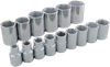 15 pieces 6 point Standard SAE Socket Set - 35015 - Gray Tools Canada Inc.