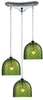 31080/3GRN Mini Pendants-3 Light Cluster - 607897 - Capital Lighting, Inc.