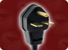 NEMA 6-30P to ROJ SPECIAL HOME // Power Cords // High Voltage Power Cords // Straight Blade Power Cords -- 3023.060S - Image