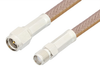 SMA Male to SMA Female Cable 12 Inch Length Using RG400 Coax - PE3864-12 - Pasternack
