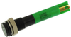 Panel Mount Indicator, Led, 6Mm, Green, 2.2V; Led Color Apem - 16R0084 - Newark, An Avnet Company