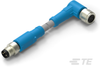 M8/M12 Cable Assemblies - 1SET312558R0000 - TE Connectivity