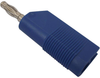 Banana Plug, Stacking, 4Mm, 30A, Blue; Gender Multicomp - 80P3583 - Newark, An Avnet Company
