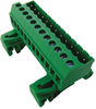 Terminal Block, Din Rail, 12Pos, 14Awg; No. Of Positions Camdenboss - 02AC7527 - Newark, An Avnet Company