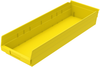 Bin, Shelf Bin 23-5/8 x 8-3/8 x 4, Yellow - 30184YELLO - Akro-Mils, Inc.