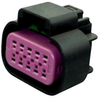 Housing Conn, Rcpt, 10Pos, Black; Product Range Aptiv/delphi - 61AC8891 - Newark, An Avnet Company
