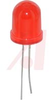 LED; Diffused Red; 2 V; 10 mm (T-3); 30Degrees; 36 mcd; 2 Leads - 70054142 - Allied Electronics, Inc.