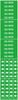 Brady B-946 White on Green Vinyl Self-Adhesive Pipe Marker - 2 1/4 in Height - 1/2 in Character Height - 2 3/4 in Length - Printed Msg = SEAL WATER with Right Arrow - 7254-3C - 754476-81654 - R. S. Hughes Company, Inc.