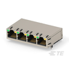 Modular/Ethernet Connector (RJ45) Jacks With Magnetics - 17-2496697-4-ND - DigiKey