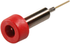 Banana Jack, 3A, Wire Wrap, Red; Gender Pomona - 20H0632 - Newark, An Avnet Company