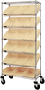Cart W/ Bin, 7Shelves, 18Bins, Ivory; No. Of Bins Quantum Storage - 44AC5752 - Newark, An Avnet Company