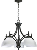 6435-5-95 Mid. Chandeliers-Glass Down - 792689 - Capital Lighting, Inc.
