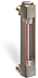 Standard Steel Liquid Level Gage, 4” Centerline, Back Mount 1/2”-20 with Nuts - B1556-1X51 - Oil-Rite Corp.