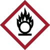 GHS Oxidizing Picto Labels - 118828 - Brady Corporation