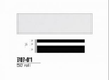 3M Scotchcal 70701 White Striping Automotive Tape - 1/2 in Width x 50 ft Length - 2 mil Thick - 051141-70701 - R. S. Hughes Company, Inc.