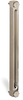 Standard Aluminum Liquid Level Gage, 12” Centerline, Front Mount 1/2