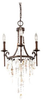 Light Mini Chandelier - F2662/3HTBZ - Murray Feiss Lighting