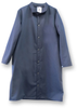 Chicago Protective Apparel Blue Small Ultrasoft General Purpose Work Jacket - 45 in Length - 602-USN SM - 602-USN SM - R. S. Hughes Company, Inc.