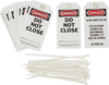 Brady B-851 Black / Red on White Polyester Equipment Safety Tag - 3 in Width - 5 3/4 in Height - 76173 - 754473-76173 - R. S. Hughes Company, Inc.