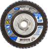 Norton Metal ZA Coarse Arbor Thread Fiberglass Flat Flap Disc -- 66254472657 - Image