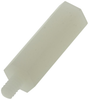Spacer/standoff Hex Nylon 6.4Mm X 19.1Mm; Standoff Material Keystone - 62W5679 - Newark, An Avnet Company