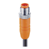 M12 Standard Sensor/Actuator Single-Ended Cordset: Male, - RSTS 8-299 - Belden Inc.