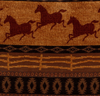 Horse Frieze Chenille Fabric - R-Mustang - Regal Fabrics, Inc.