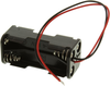 Battery Holder, Aaa, Wire Lead; Battery Sizes Accepted Bud Industries - 34M2185 - Newark, An Avnet Company