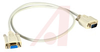 Cable DB9 Male to female, Molded, 2.5 feet - 70126500 - Allied Electronics, Inc.