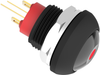 Pb Switch, Spst, 0.4A, 32V, Red, Solder; Product Range Alcoswitch Te Connectivity - 61AC9220 - Newark, An Avnet Company