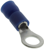 Terminal, Ring Tongue, #10, Crimp, Blue; Stud Size - Metric Hoffman Products - 84F282 - Newark, An Avnet Company