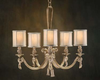 AJC-8414 Mid. Chandeliers-Drum Shades - 414362 - Capital Lighting, Inc.