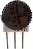 Trimmer;Cermet;Rest 100 Kilohms;PCB;1 Turn;Pwr-Rtg 0.5W;Dim 0.35inDiax0.15inH - 70154026 - Allied Electronics, Inc.