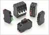 Hydraulic Magnetic 1-4 Pole, Snap-On Rail Mounting Circuit Breakers -- D Series - Image