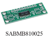 4-Channel SAB PCB with one mounted ALD810025SCLI - SABMB810025 - Advanced Linear Devices, Inc.