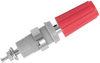 Sheathed Binding Post, 4 Mm, Red; Product Range Cal Test Electronics - 66AH8662 - Newark, An Avnet Company