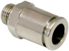 Push-in Fitting, straight STV-GE G1/4-AG 12 - 10.08.02.00208 - Schmalz Inc.