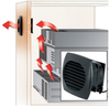 SINGLE FAN CABINET COOLER 20 CFM -- CAB-COOL