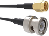 Rf Cable, Bnc Plug-Sma Plug, 9.8Ft; Connector To Connector Amphenol Rf - 81AH6690 - Newark, An Avnet Company