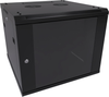 Wall Cabinet, 9U, Steel, Black; Rack U Height Hammond - 27Y5034 - Newark, An Avnet Company